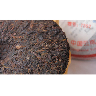 余木云南普洱茶熟茶 深山老樹茶磚的魅力