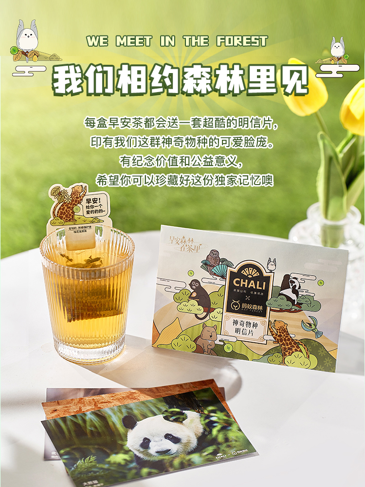 早安茶香，點(diǎn)亮綠色生活——CHALI茶里×螞蟻森林聯(lián)名花果茶體驗(yàn)